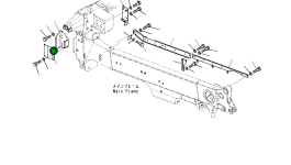 Кронштейн 561-06-82811 Komatsu
