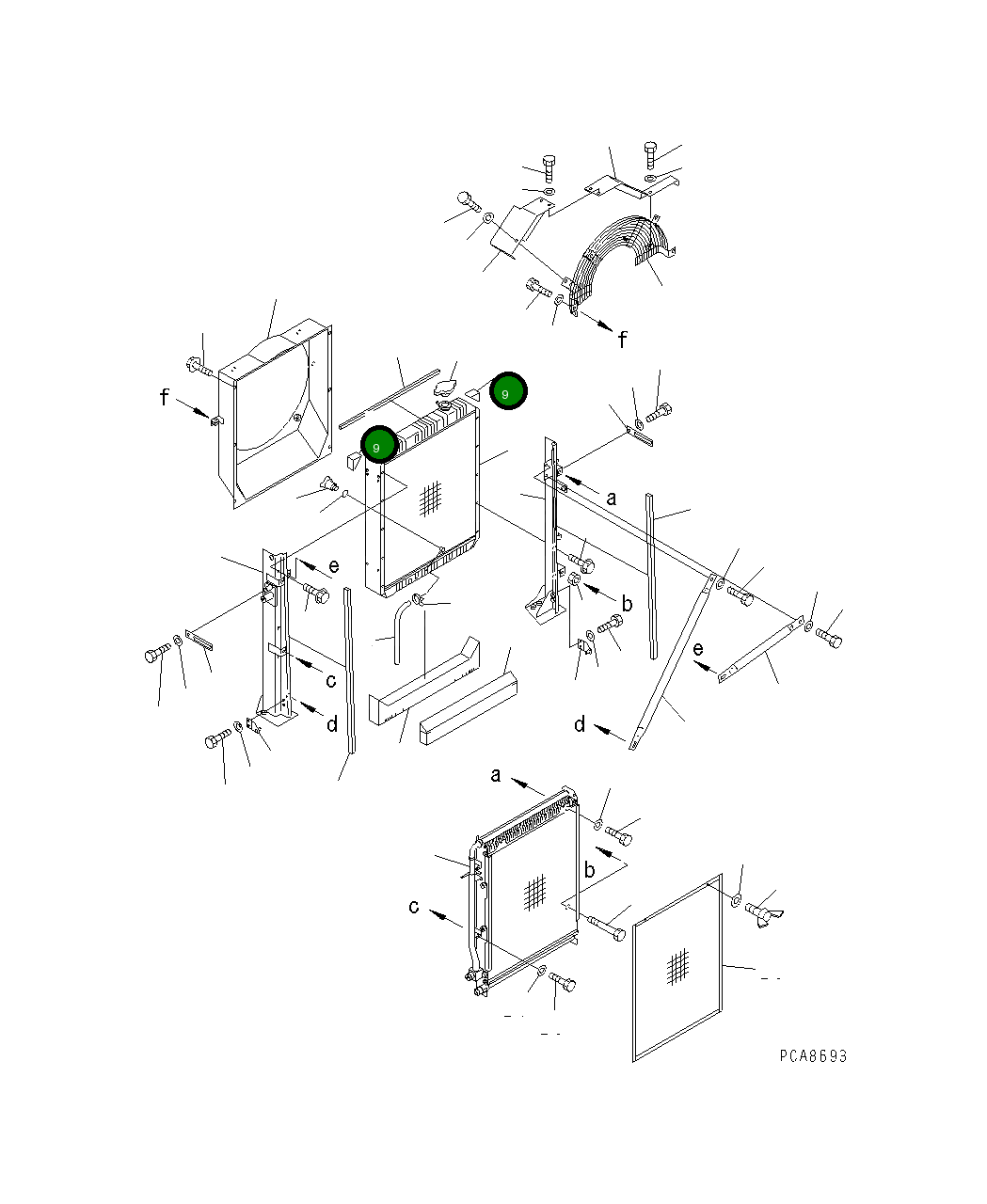 Лист 203-03-61340 Komatsu