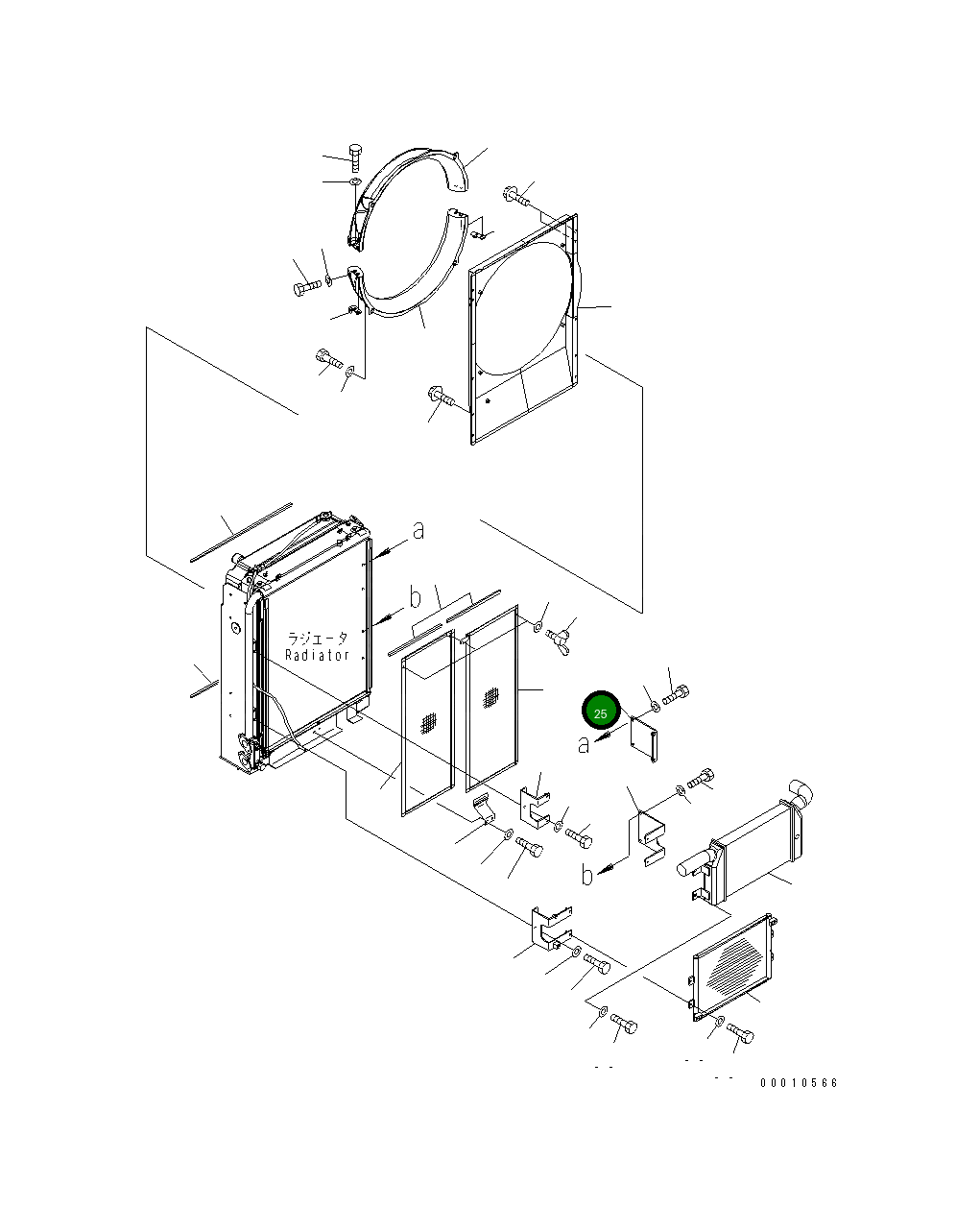 Кронштейн 22U-03-81520 Komatsu