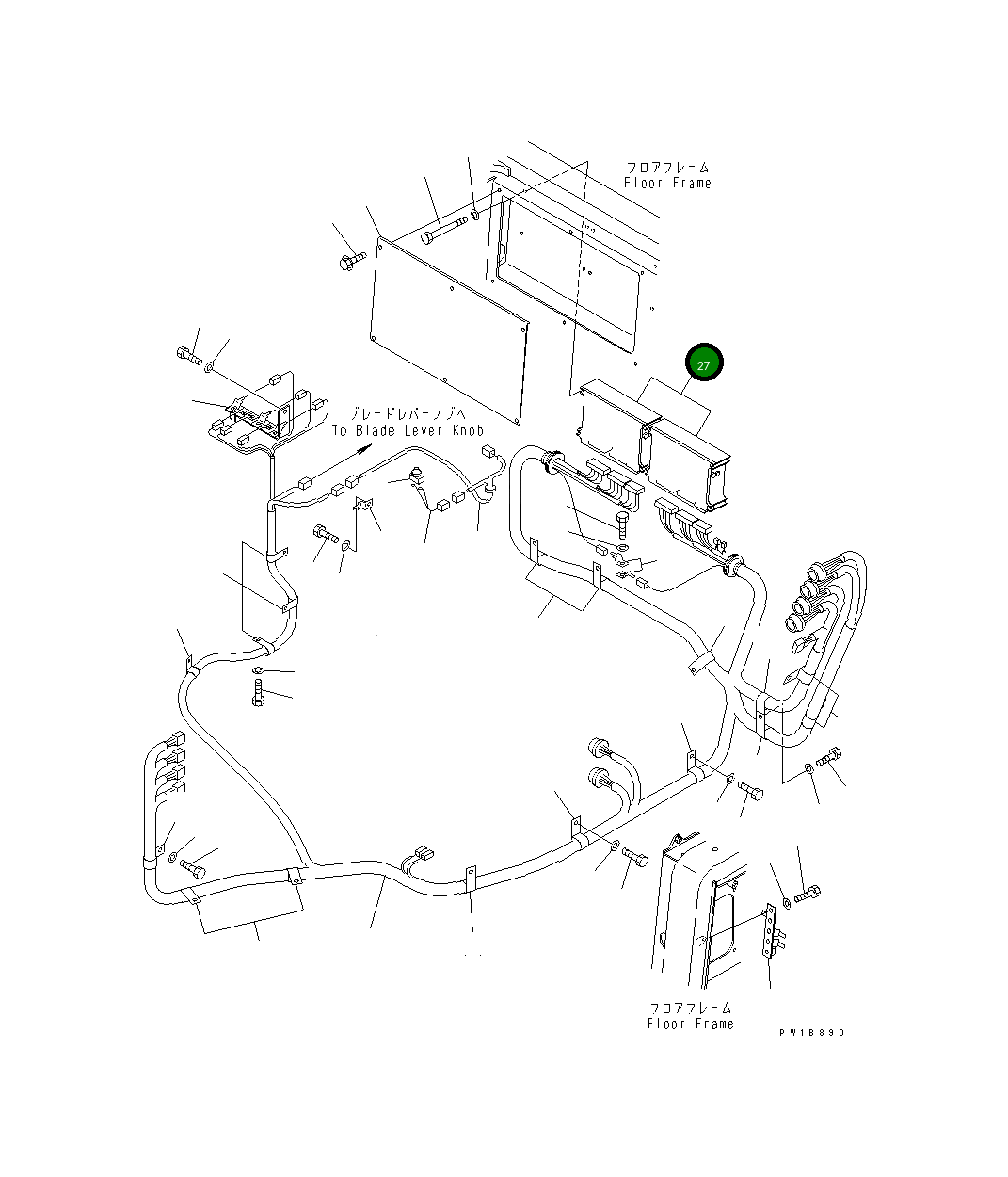 Контроллер 7830-14-1001 Komatsu
