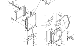 Опора 3F3007055 Komatsu