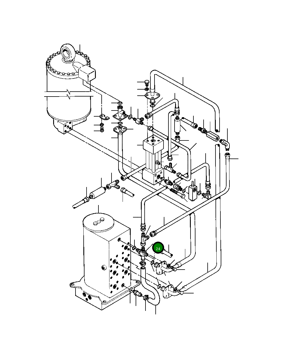 Крестовина 79 564 Komatsu
