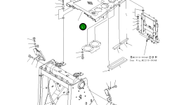 Капот 198-54-56940 Komatsu