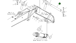 Палец 20G-70-36132 Komatsu