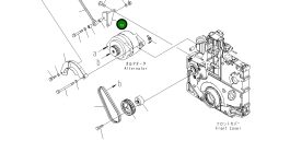Кронштейн 6210-82-6370 Komatsu