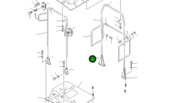 Кронштейн 234-956-1130 Komatsu
