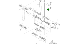 Палец 2123-2250 Komatsu
