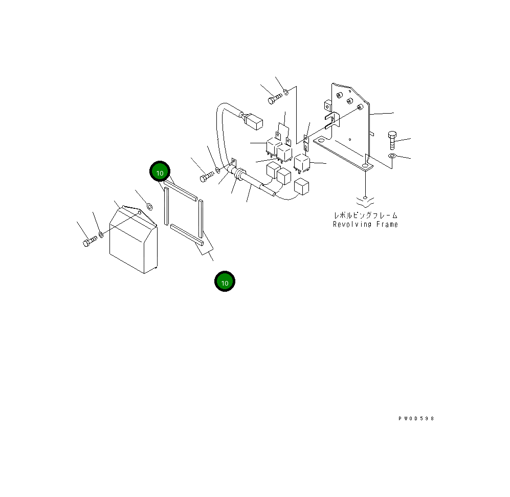 Лист 22B-06-13240 Komatsu