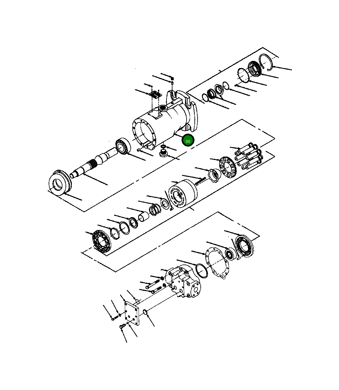 Корпус 126 491 Komatsu