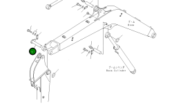 Палец 22F-70-14140 Komatsu
