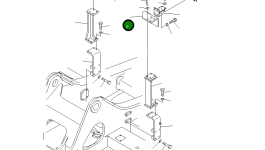 Кронштейн 207-62-66210 Komatsu