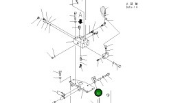 Кронштейн 21T-64-35340 Komatsu