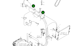 Клипса 22U-62-26270 Komatsu