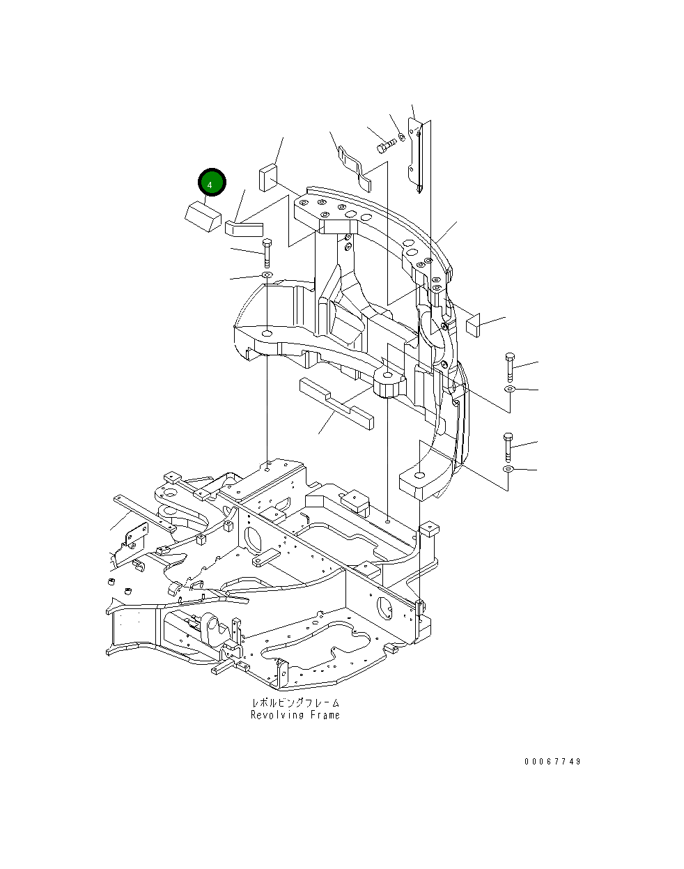 Лист 22F-54-32941 Komatsu