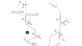 Клипса 42C-Z89-1370 Komatsu