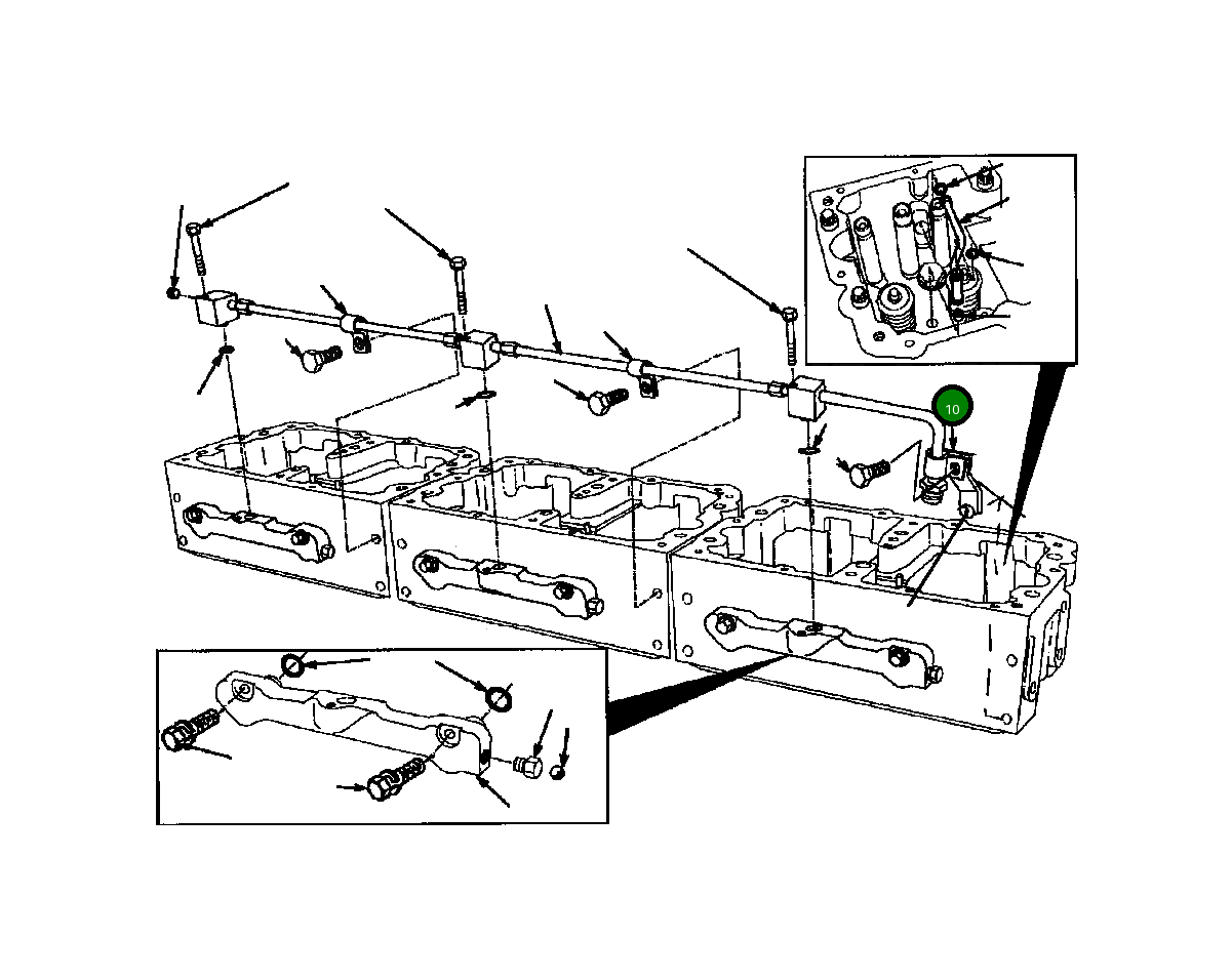Клипса 1240 011 H1 Komatsu