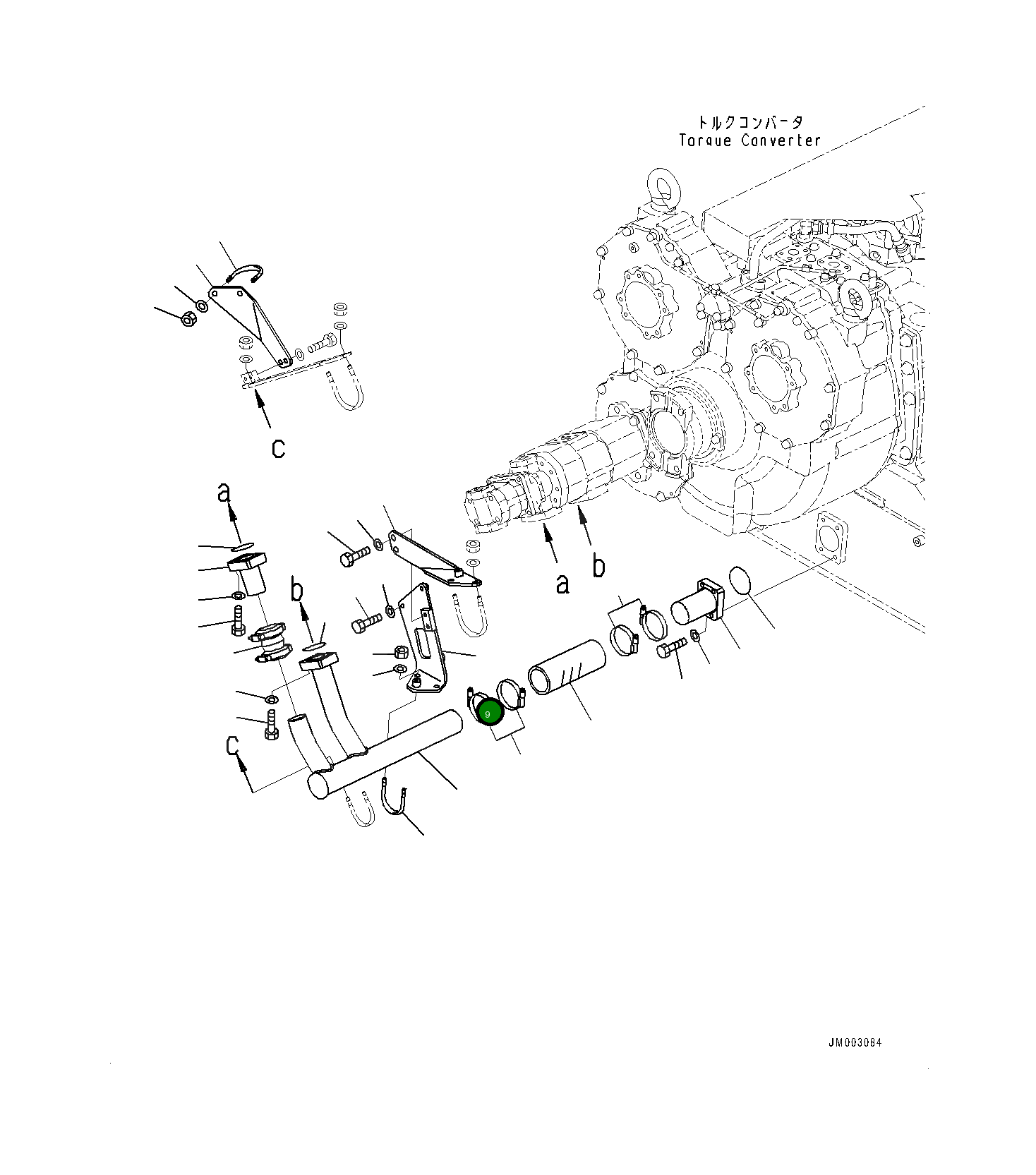 Кронштейн 561-98-85720 Komatsu