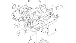 Лист 22U-46-27630 Komatsu
