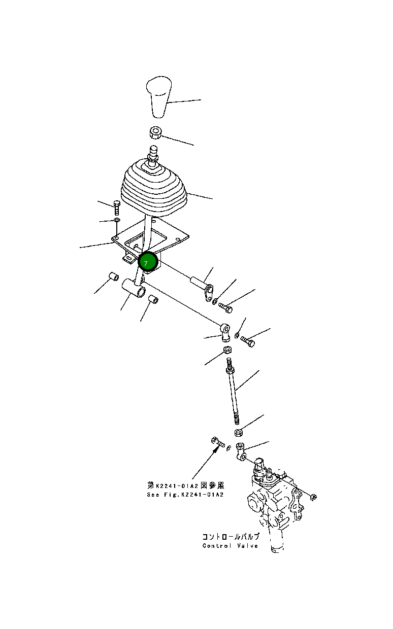 Кронштейн 126-43-54210 Komatsu