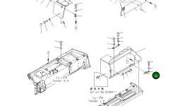 Кронштейн 17A-54-14351 Komatsu