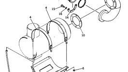 Трубка 209-01-12170 Komatsu