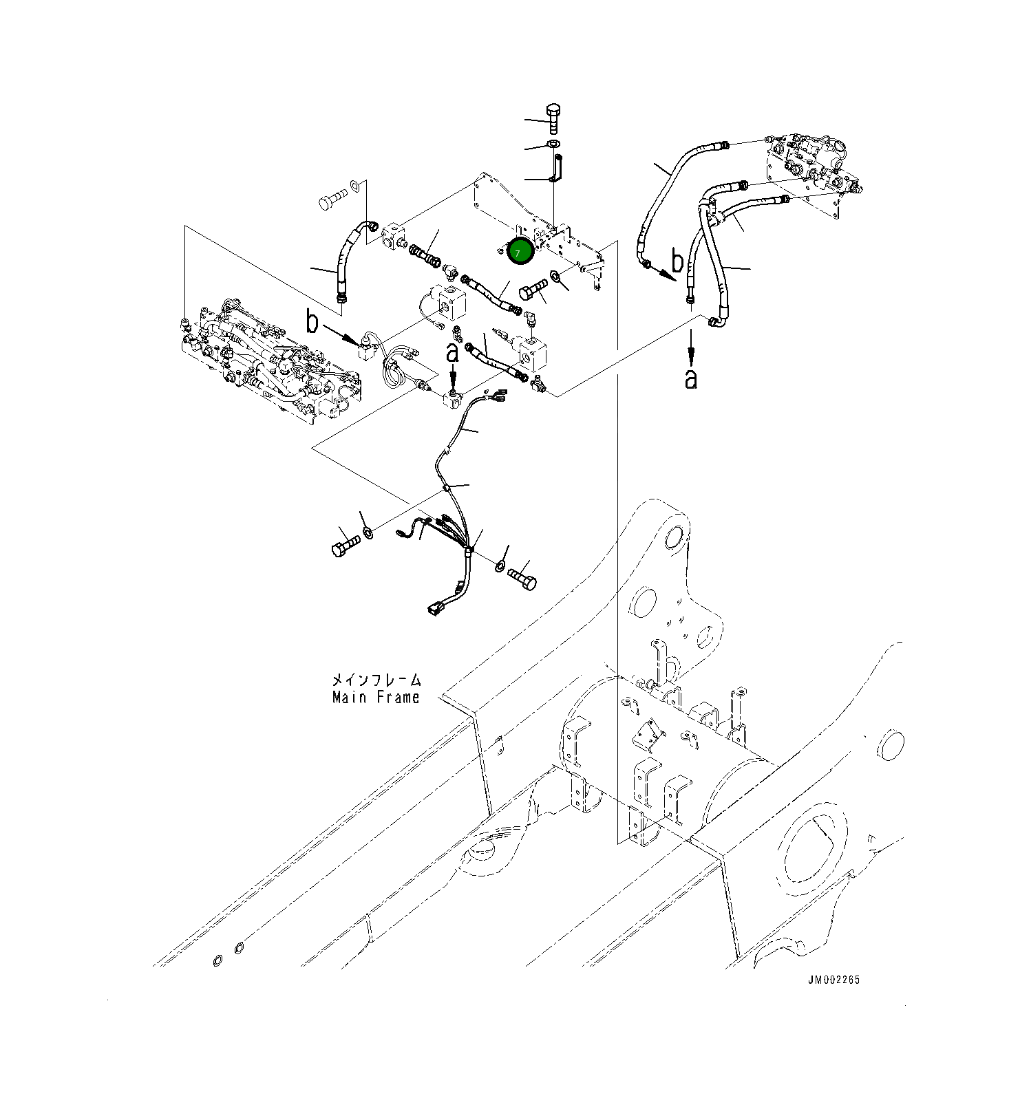 Кронштейн 561-88-86350 Komatsu