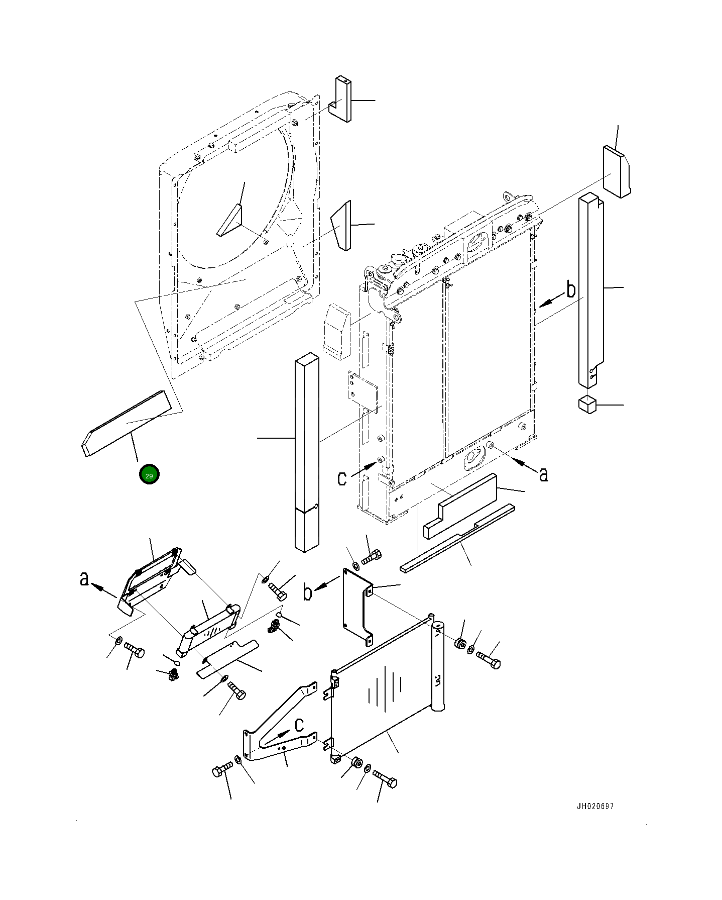 Лист 20Y-54-79570 Komatsu