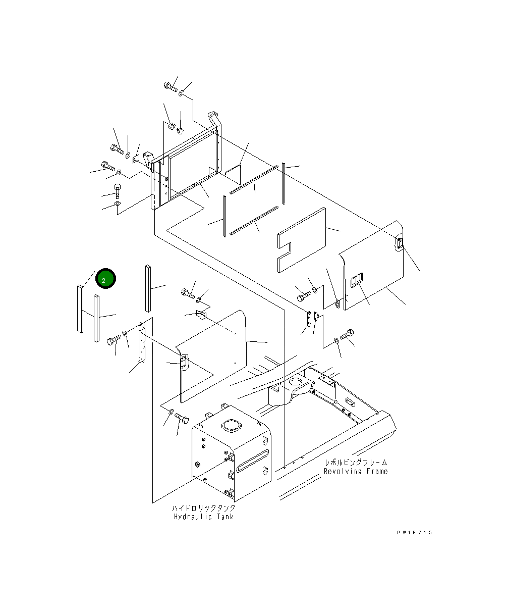 Лист 207-54-62790 Komatsu