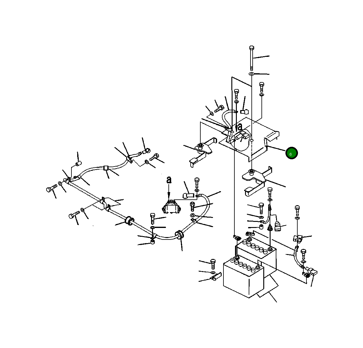 Лист 22P-06-11131 Komatsu
