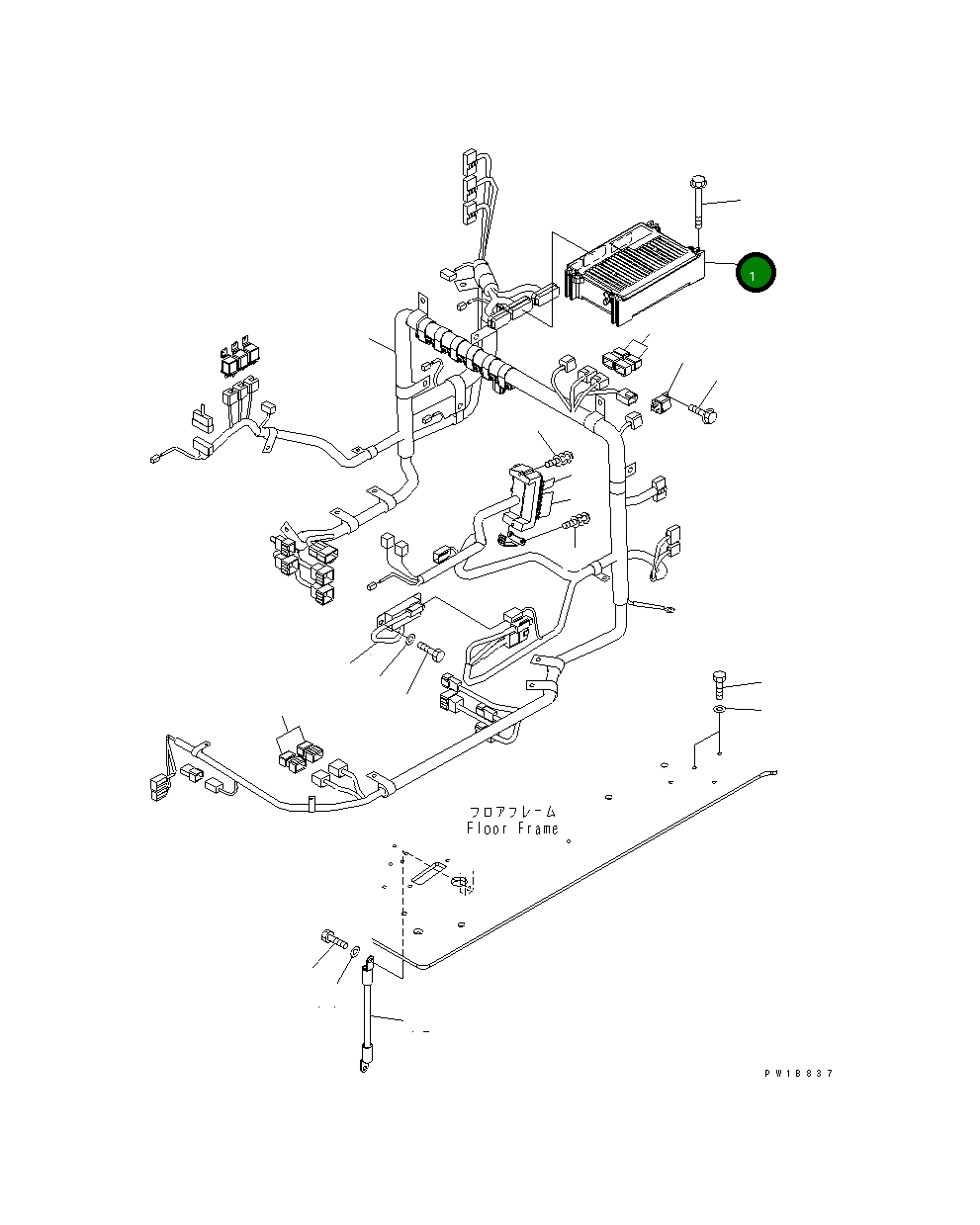 Контроллер 7835-26-1001 Komatsu