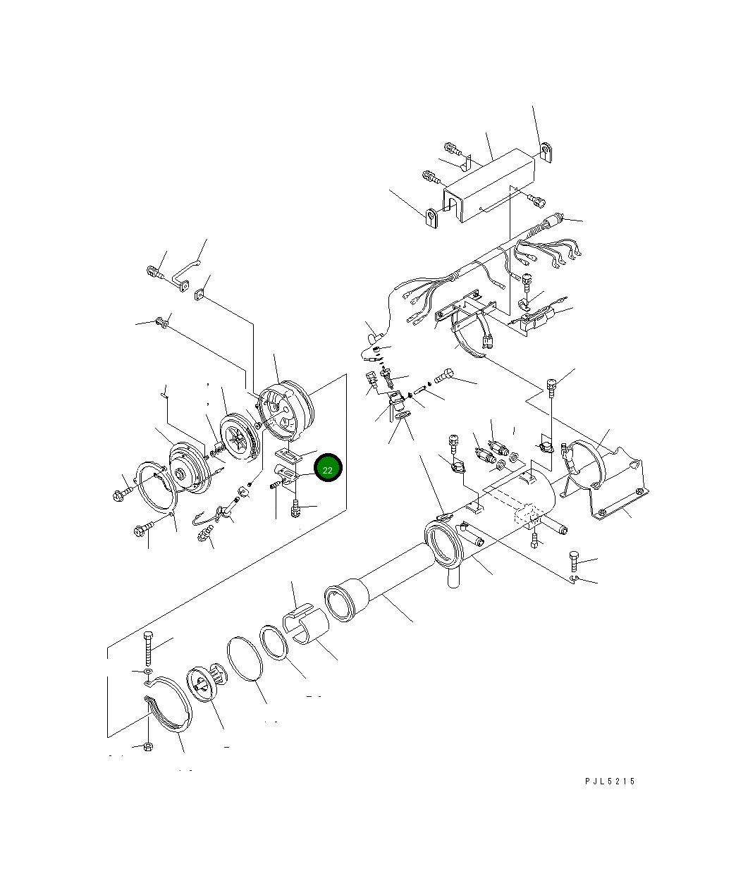 Набивка MK011 100 Komatsu