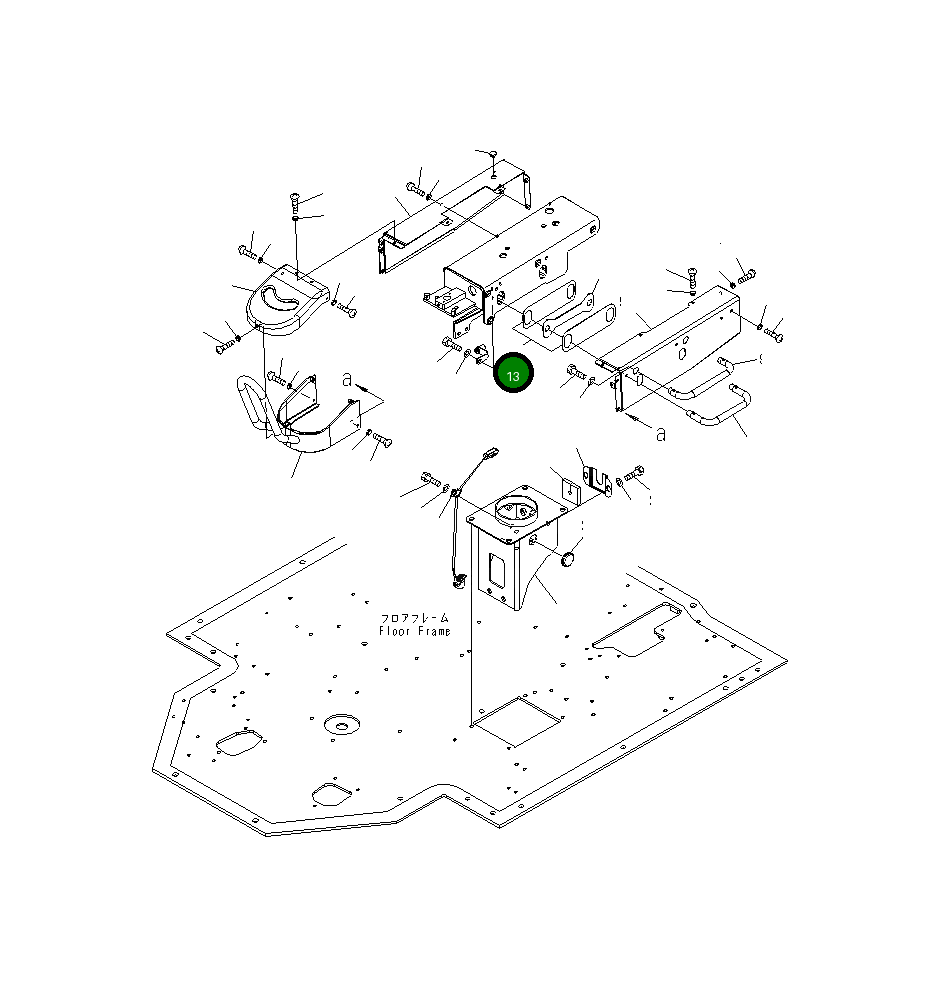 Лист 426-40-32820 Komatsu