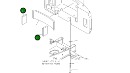 Лист 20K-46-31250 Komatsu