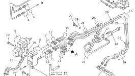 Клипса 234-60-34370 Komatsu