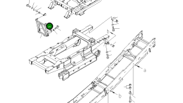 Кронштейн 8295-75-1320 Komatsu
