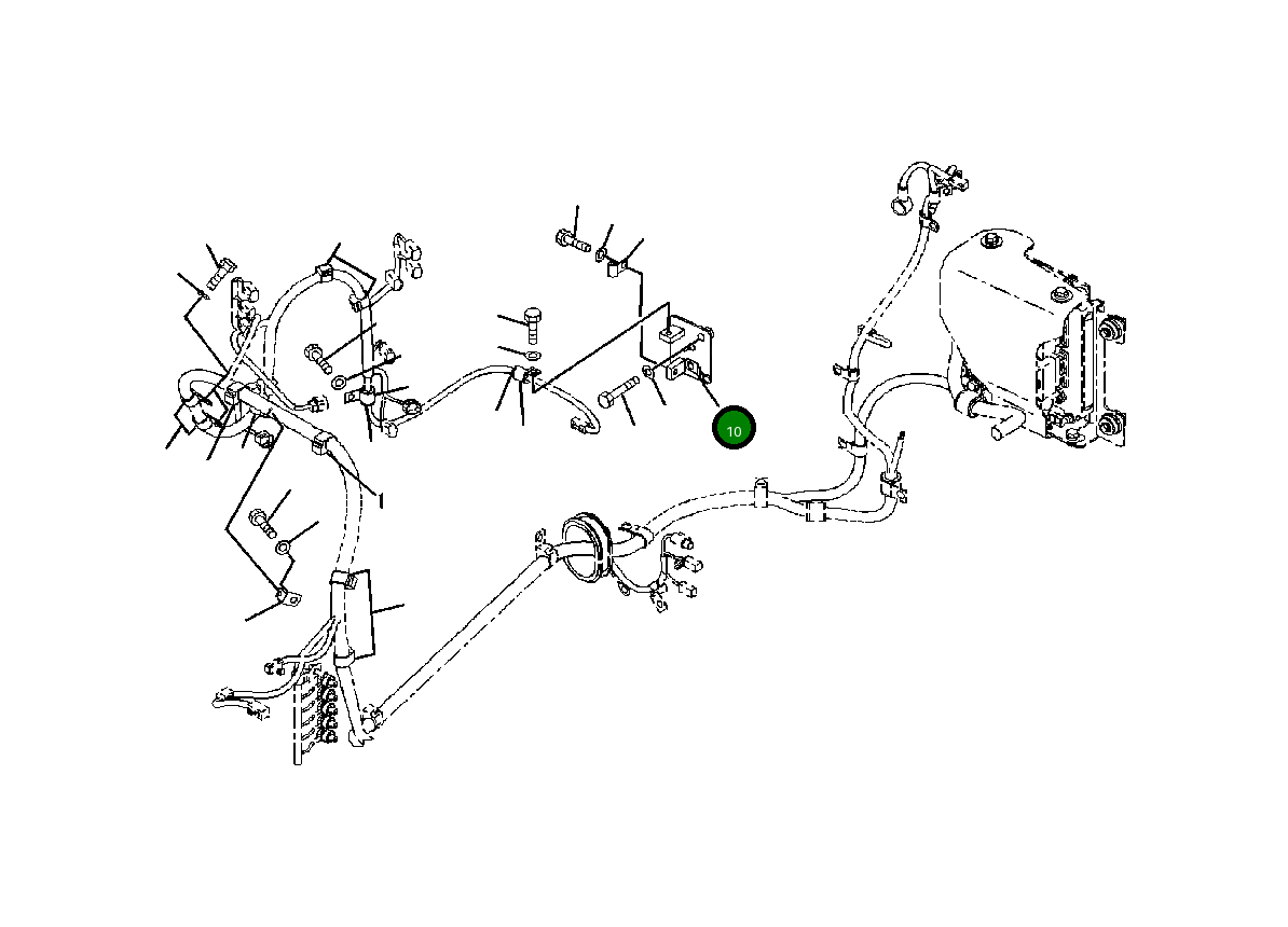 Кронштейн 22P-06-11531 Komatsu