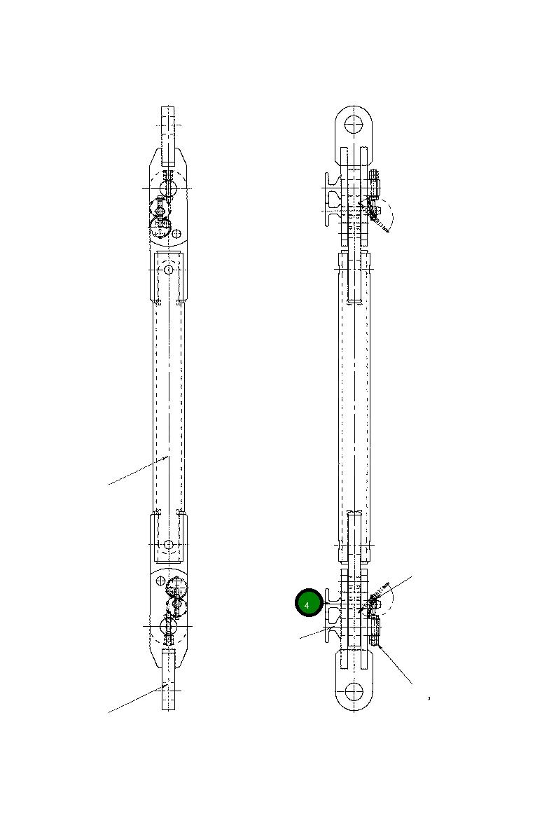 Палец 22B-914-9670 Komatsu