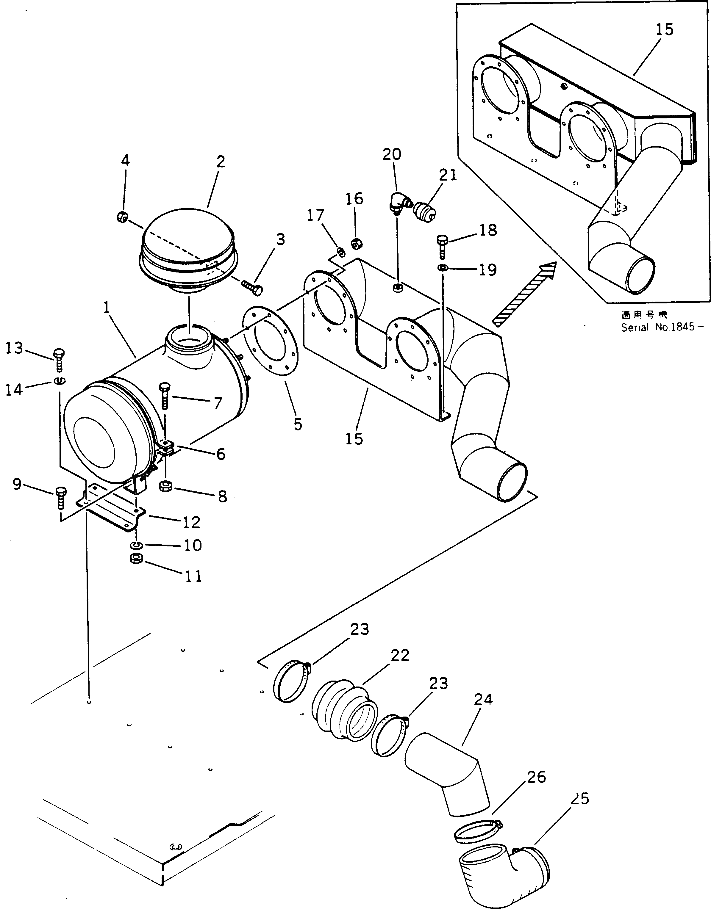Кронштейн 566-02-42111 Komatsu