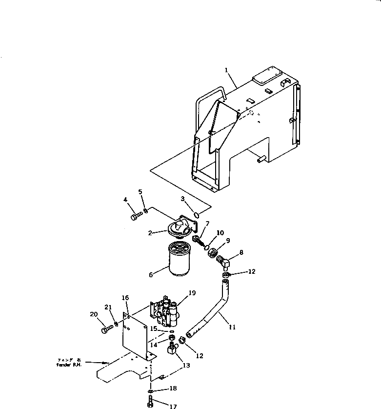 Шланг 103-60-33141 Komatsu