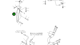 Кронштейн 20U-968-4170 Komatsu