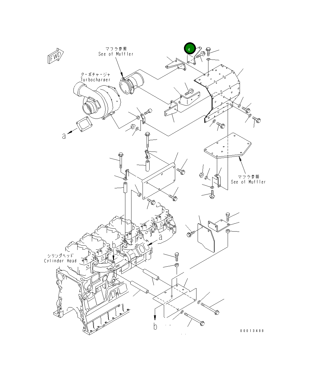 Кронштейн 6217-11-9420 Komatsu