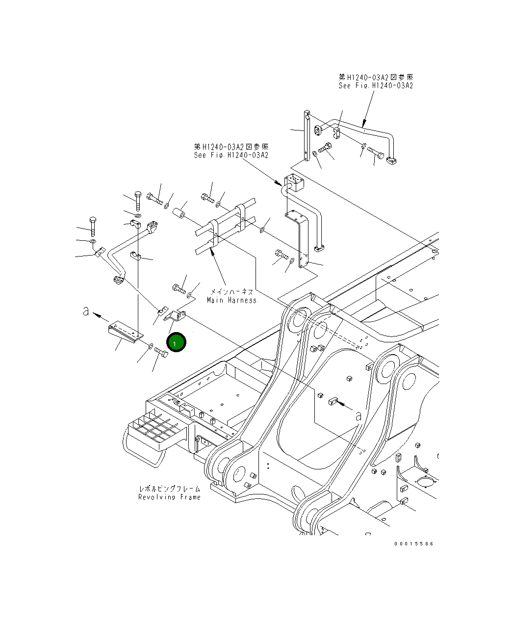 Кронштейн 209-64-12760 Komatsu