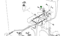 Клипса 2891965M1 Komatsu