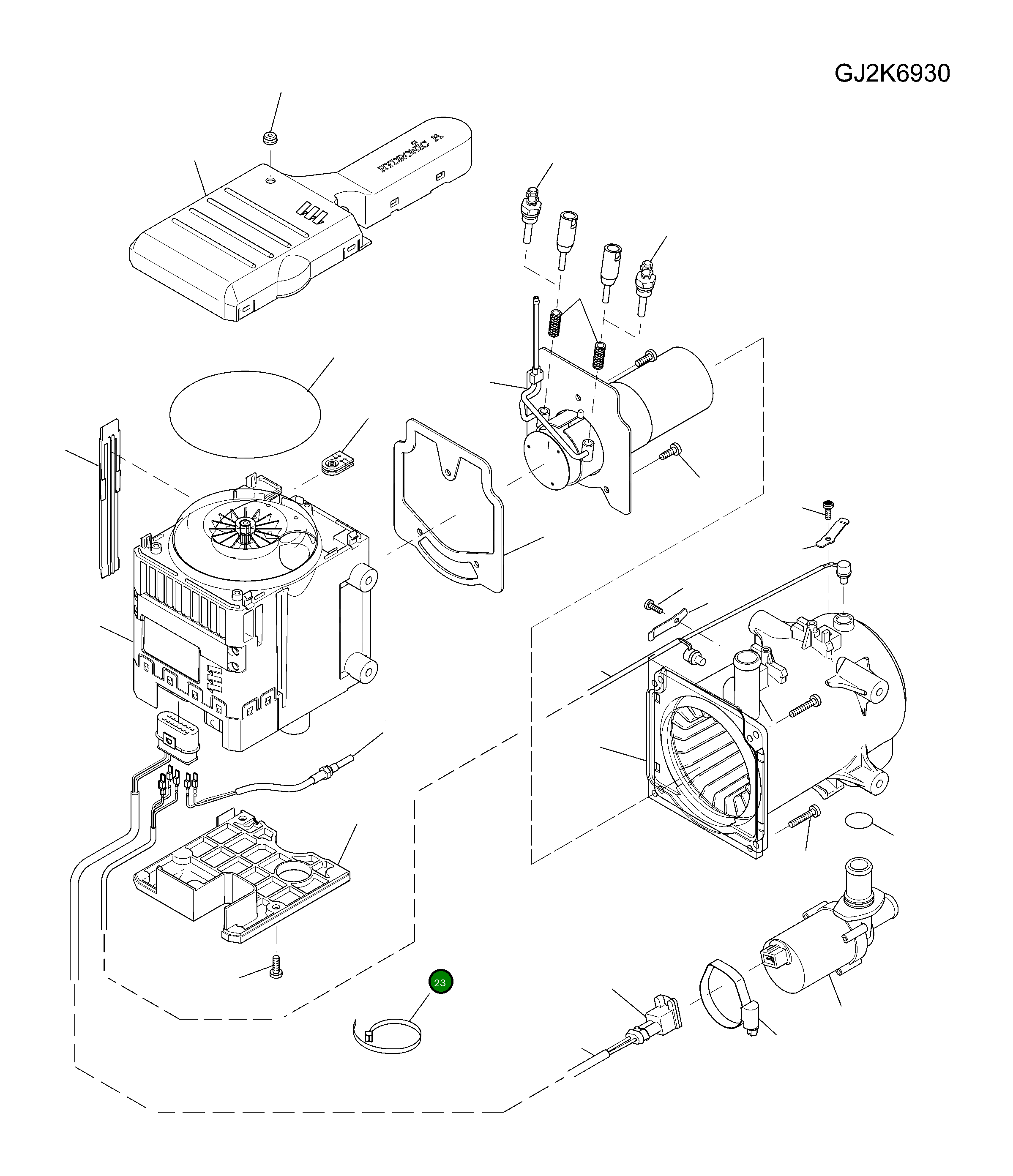 Лента 20E-04-H0P23 Komatsu