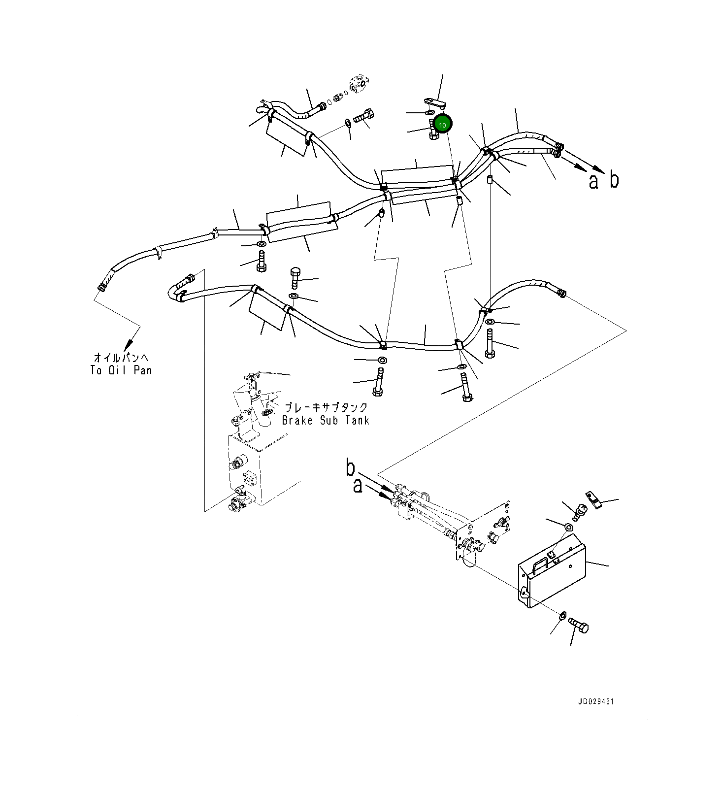 Кронштейн 561-98-85710 Komatsu