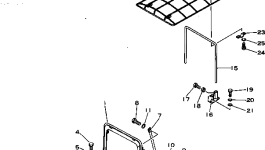 Кронштейн 287-54-16340 Komatsu