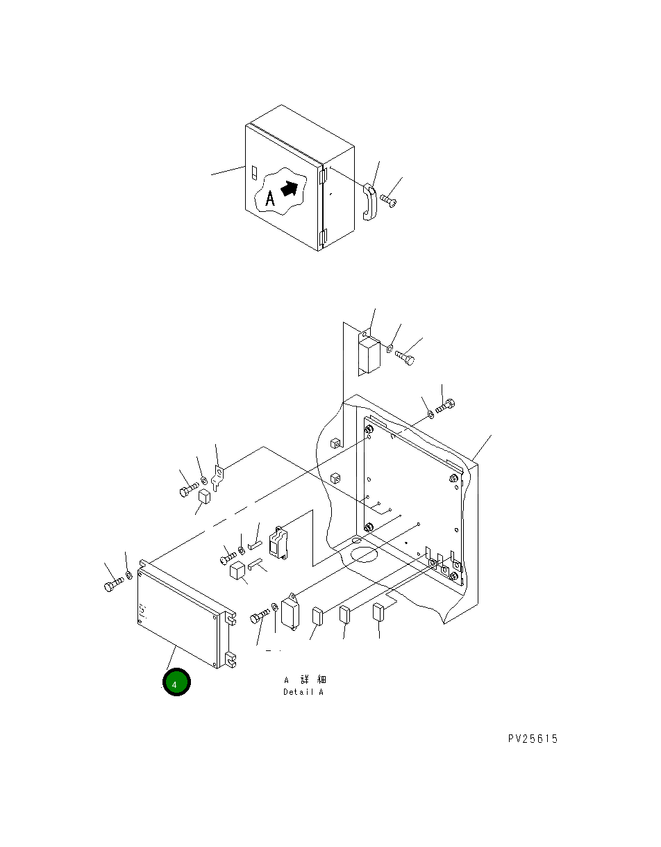Контроллер 7838-13-1006 Komatsu