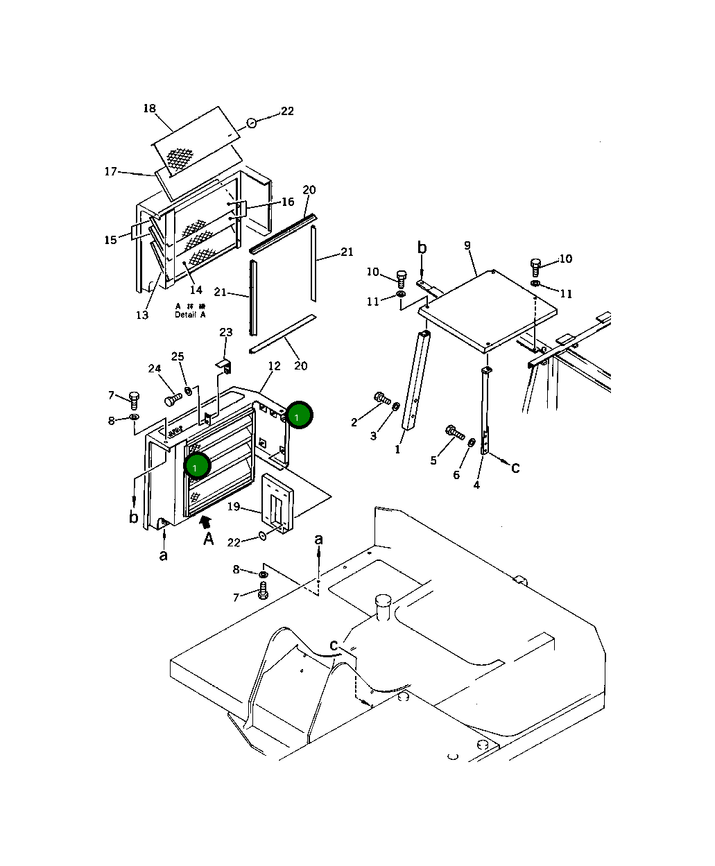 Кронштейн 201-54-31250 Komatsu