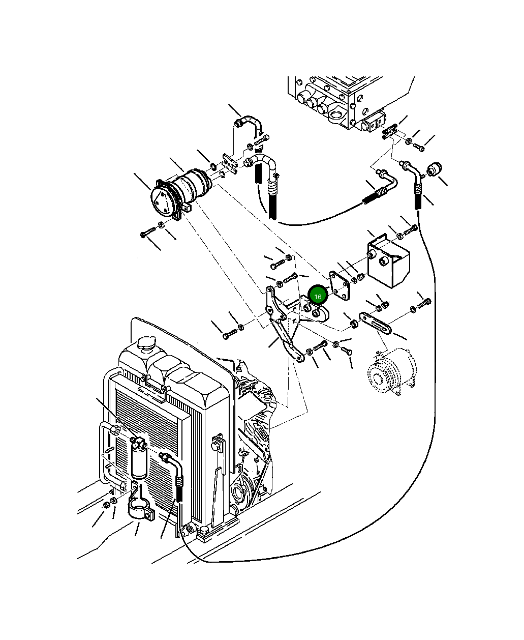 Опора 312649066 Komatsu