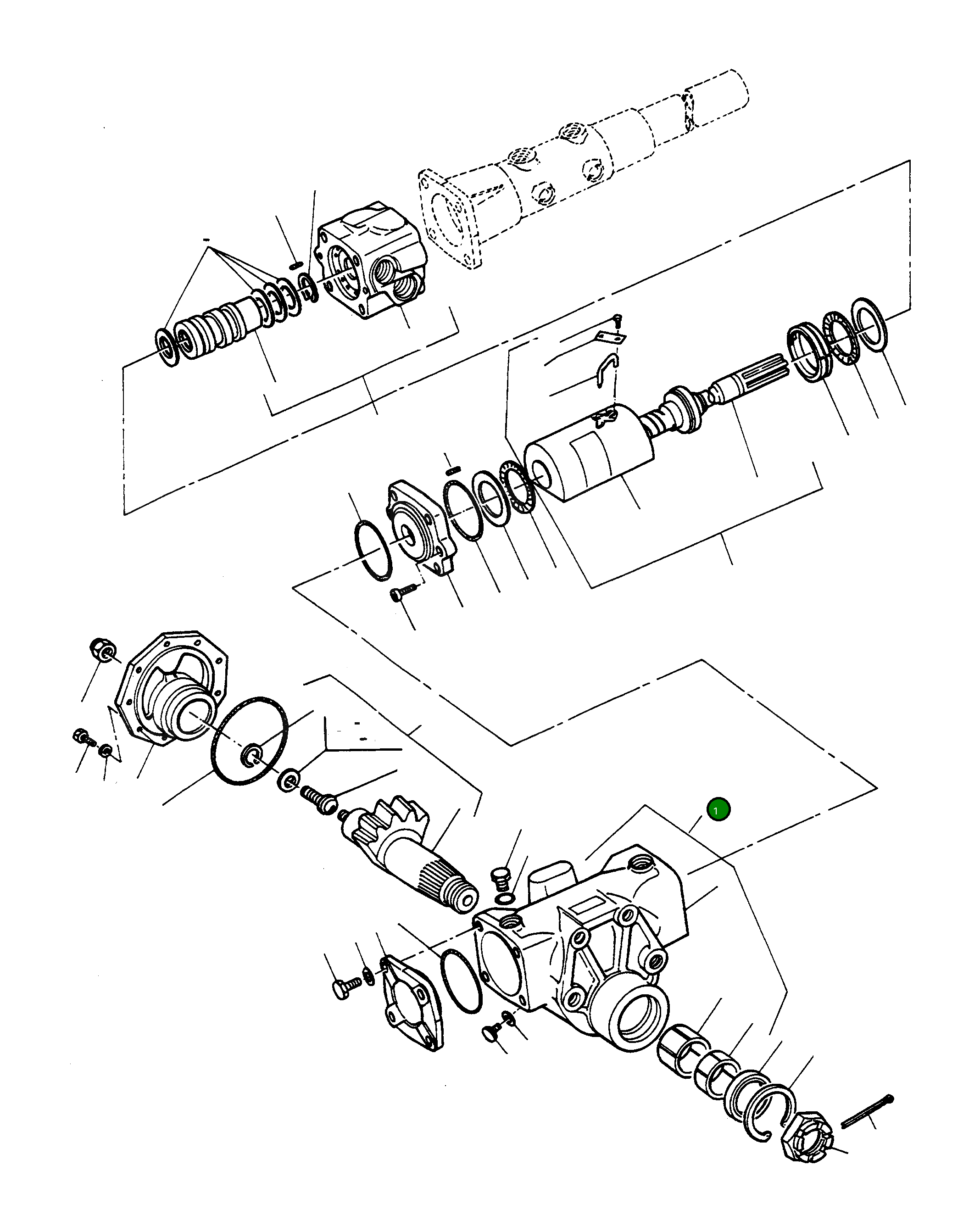 Корпус 3235119M91 Komatsu